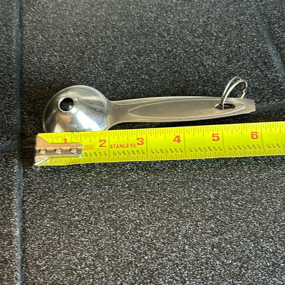 Set of 4 Vintage Stainless Funnel Spoons - Picture 3 of 4